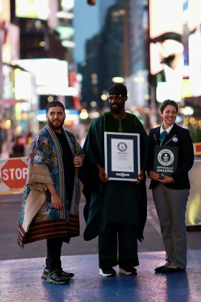 Tunde Onakoya played chess for 64 hours straight in New York, breaks world record - all for Nigeria’s homeless kids
