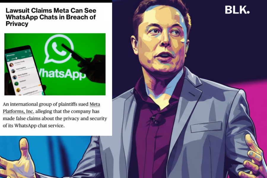 Elon Musk warns “WhatsApp is not secure,” as Meta faces privacy lawsuit